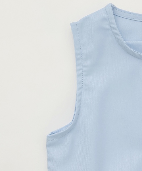 petit main(プティマイン)の「ひんやりクールペプラムトップス(ベスト・キッズ・ライトブルー/ライトピンク・L/M/S)」の10枚目の写真