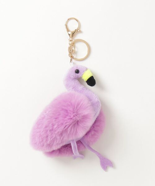 crossi(クロッシー)の「フラミンゴファーチャーム flamingo ぬいぐるみ かわいい ゆめかわ クミギ キーホルダー(チャーム・レディース・パープル/ローズ/ピンク/ブルー・FREE)」の16枚目の写真