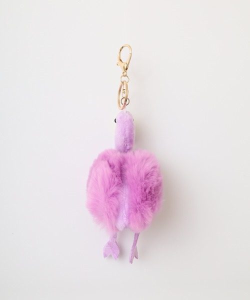 crossi(クロッシー)の「フラミンゴファーチャーム flamingo ぬいぐるみ かわいい ゆめかわ クミギ キーホルダー(チャーム・レディース・パープル/ローズ/ピンク/ブルー・FREE)」の12枚目の写真