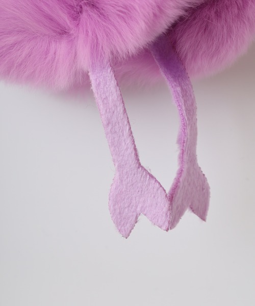 crossi(クロッシー)の「フラミンゴファーチャーム flamingo ぬいぐるみ かわいい ゆめかわ クミギ キーホルダー(チャーム・レディース・パープル/ローズ/ピンク/ブルー・FREE)」の11枚目の写真