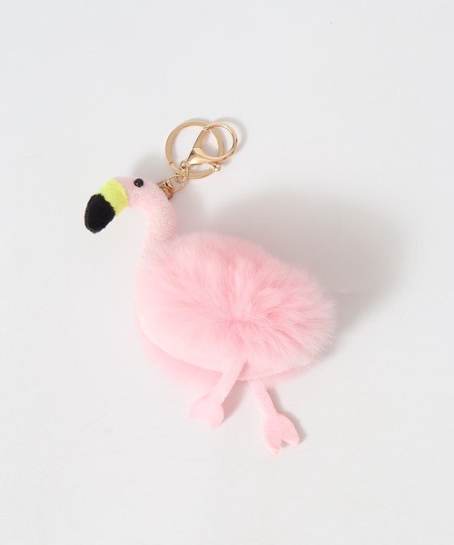 crossi(クロッシー)の「フラミンゴファーチャーム flamingo ぬいぐるみ かわいい ゆめかわ クミギ キーホルダー(チャーム・レディース・パープル/ローズ/ピンク/ブルー・FREE)」の19枚目の写真