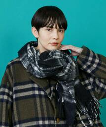 FRAPBOIS | ブークレーチェックストール(ストール/ショール)