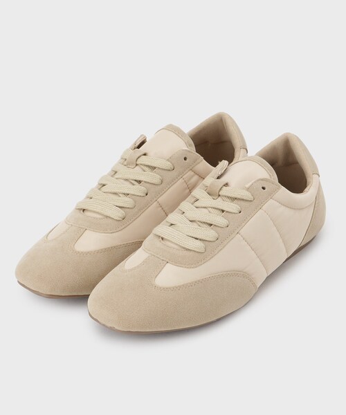 THE SHOP TK （ザ ショップ ティーケー ）の「スエードコンビスニーカー（スニーカー・レディース・ライトベージュ/ブラック・45/35）」の3枚目の写真