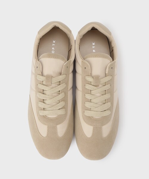 THE SHOP TK （ザ ショップ ティーケー ）の「スエードコンビスニーカー（スニーカー・レディース・ライトベージュ/ブラック・45/35）」の6枚目の写真