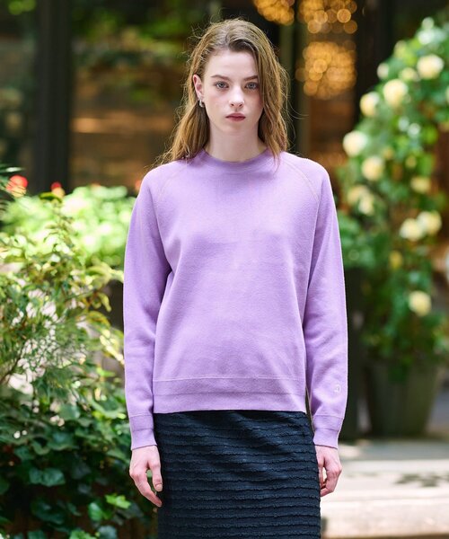 CLASSY.12月号掲載/洗える/7色展開】ウォッシャブルコットンカシミヤ