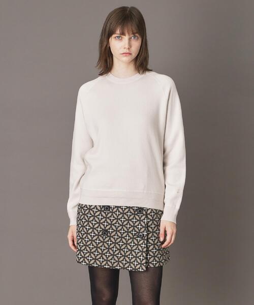 CLASSY.12月号掲載/洗える/7色展開】ウォッシャブルコットンカシミヤ