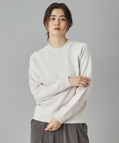 6色展開】ウォッシャブルコットンカシミヤニット（ニット