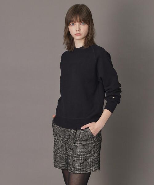 洗える/7色展開】ウォッシャブルコットンカシミヤニット（ニット