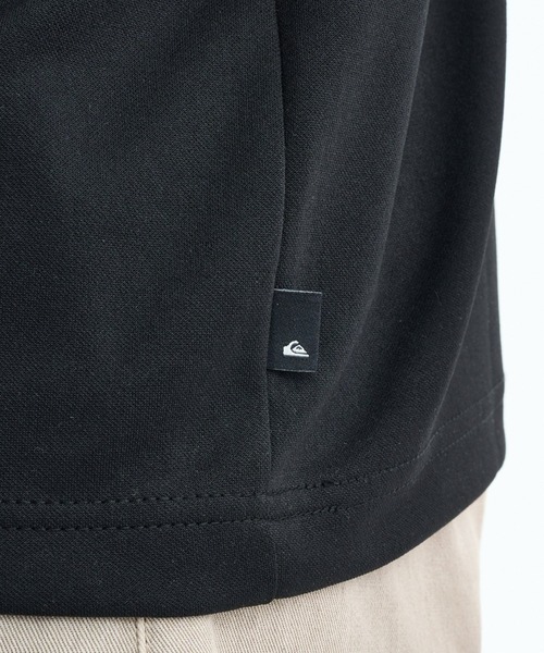 Quiksilver（クイックシルバー）の「DOUBLE LOGO ST/クイックシルバーダンボールニットロゴバックプリント半袖Tシャツ（Tシャツ/カットソー・メンズ・ホワイト/ブラック・MEDIUM/LARGE/X-LARGE）」の10枚目の写真