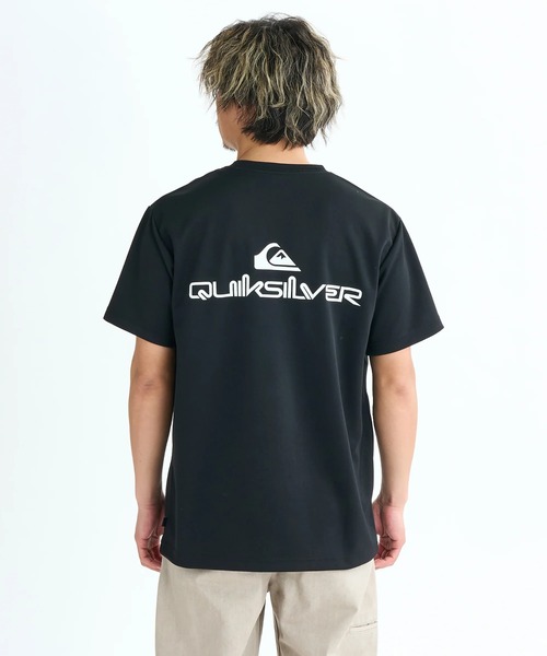 Quiksilver（クイックシルバー）の「DOUBLE LOGO ST/クイックシルバーダンボールニットロゴバックプリント半袖Tシャツ（Tシャツ/カットソー・メンズ・ホワイト/ブラック・MEDIUM/LARGE/X-LARGE）」の14枚目の写真