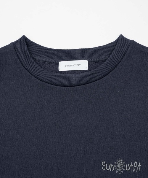 INTER FACTORY（インターファクトリー）の「moeka - SUNOUTFIT 裏起毛スウェットセットアップ（スウェット・レディース・ブラウン/ネイビー・MEDIUM/LARGE）」の5枚目の写真