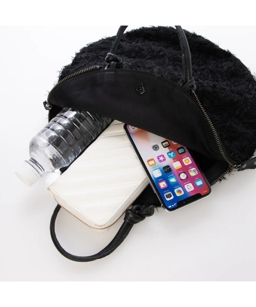 Mode et Jacomo（モードエジャコモ）の「【POMTATA】 バッグ（トートバッグ・レディース・グレー/ブラック・FREE）」の6枚目の写真