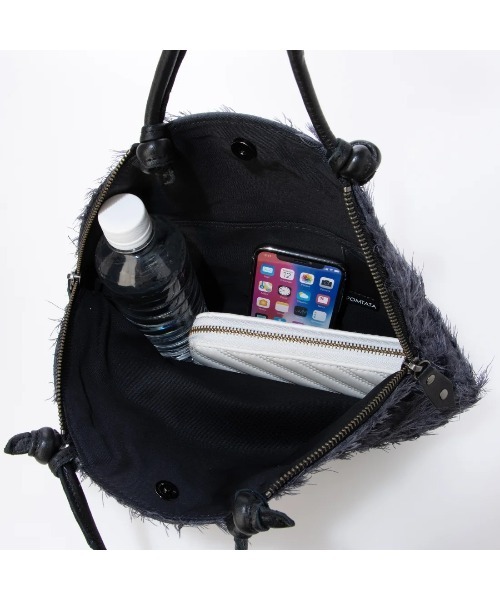 Mode et Jacomo（モードエジャコモ）の「【POMTATA】 バッグ（トートバッグ・レディース・グレー/ブラック・FREE）」の10枚目の写真