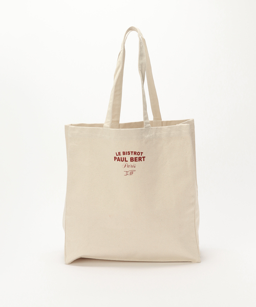 EDIFICE（エディフィス）の「GIFT SHOP (ギフトショップ) BPB Signature Tote Bag（トートバッグ・メンズ・アイボリー・FREE）」の5枚目の写真