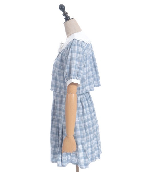 セール】バイカラードッキングミニOP（ワンピース）｜axes femme