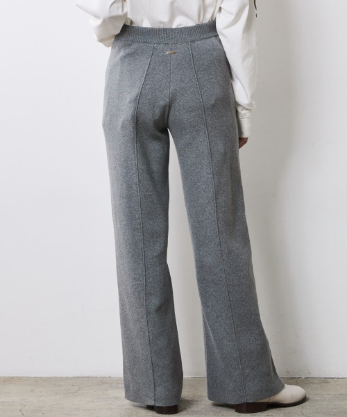 CHIC STYLE（シックスタイル）の「ニットストレートパンツ＜大きいサイズ有＞シックスタイル（その他パンツ・レディース・ブラック/グレー/ベージュ・M/L/LL/3L/4L/5L）」の12枚目の写真