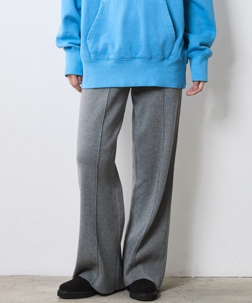 CHIC STYLE（シックスタイル）の「ニットストレートパンツ＜大きいサイズ有＞シックスタイル（その他パンツ・レディース・ブラック/グレー/ベージュ・M/L/LL/3L/4L/5L）」の14枚目の写真