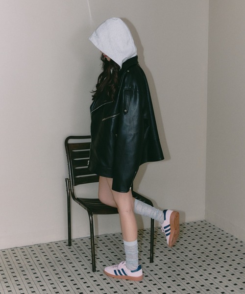 BLONDEY（ブロンディ）の「PUレザーオーバーライダース（ライダース