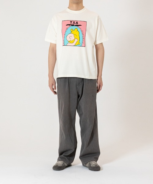 TXA(ティーエックスエー)の「我喜屋位瑳務 S/S T-shirt Natural(Tシャツ/カットソー・メンズ・ナチュラル・X-LARGE/LARGE/MEDIUM)」の2枚目の写真