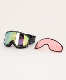 VOLCOM({R)́yVOLCOM/{Rz Footprints - Op Art + Gold Chrome + Bonus Lens /{[iXYtXL[Xm[{[hS[O(X|[cObY)
