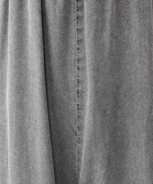 GLOBAL WORK（グローバルワーク）の「アソートギャザーワイドサロペ/587823（サロペット/オーバーオール・レディース・スミクロ/ダークブラウン/ブルー系その他4/グレー系その他2・LARGE/MEDIUM）」の13枚目の写真