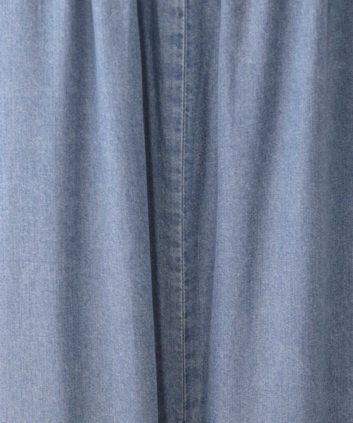 GLOBAL WORK（グローバルワーク）の「アソートギャザーワイドサロペ/587823（サロペット/オーバーオール・レディース・スミクロ/ダークブラウン/ブルー系その他4/グレー系その他2・LARGE/MEDIUM）」の14枚目の写真