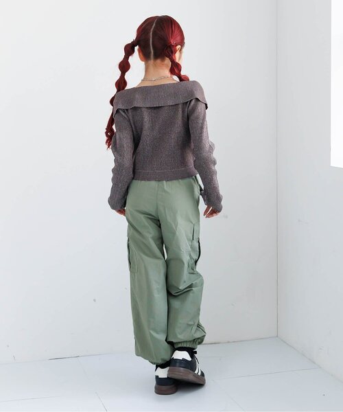 フロントネームカーゴパンツ（カーゴパンツ）｜algy（アルジー）の