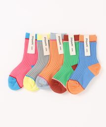 maarook | カラフルラインソックスセット(ソックス/靴下)