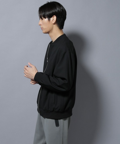 NANO universe（ナノユニバース）の「TRインタックMA-1（MA-1・メンズ・ブラック/チャコール/カーキ・L/M/S/XL）」の17枚目の写真