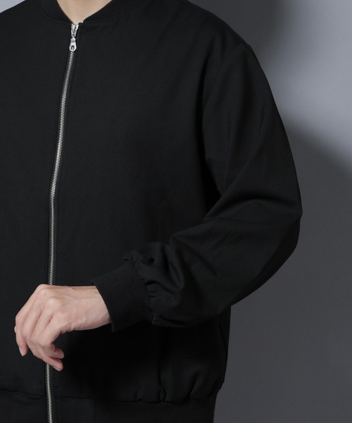 NANO universe（ナノユニバース）の「TRインタックMA-1（MA-1・メンズ・ブラック/チャコール/カーキ・L/M/S/XL）」の14枚目の写真