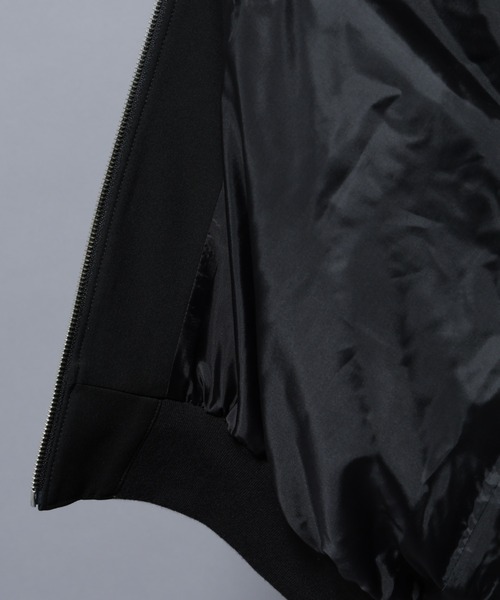 NANO universe（ナノユニバース）の「TRインタックMA-1（MA-1・メンズ・ブラック/チャコール/カーキ・L/M/S/XL）」の11枚目の写真