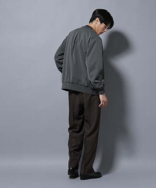 NANO universe（ナノユニバース）の「TRインタックMA-1（MA-1・メンズ・ブラック/チャコール/カーキ・L/M/S/XL）」の20枚目の写真