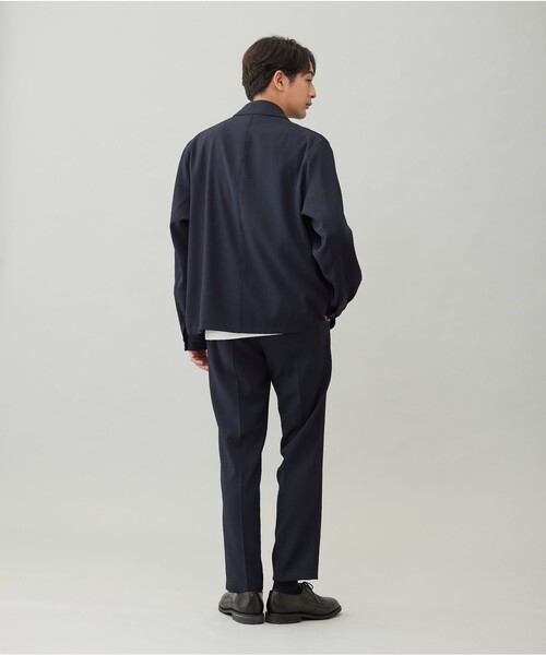 UNFILO(アンフィーロ)の「WOOL TOUCH 機能美シャツブルゾン(その他アウター・メンズ・ネイビー系/グレー系/ブラック系・X-LARGE/SMALL/LARGE/MEDIUM)」の18枚目の写真
