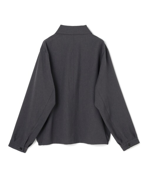 UNFILO(アンフィーロ)の「WOOL TOUCH 機能美シャツブルゾン(その他アウター・メンズ・ネイビー系/グレー系/ブラック系・X-LARGE/SMALL/LARGE/MEDIUM)」の6枚目の写真