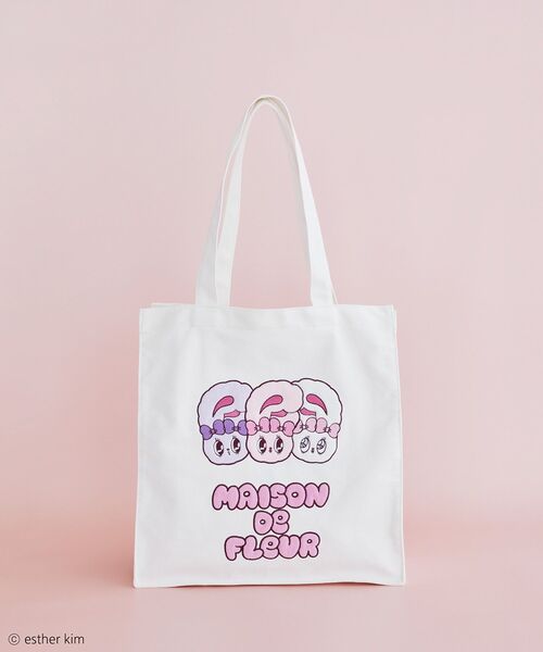 Maison de FLEUR × Esther Bunnyスクエアトートバッグ Esther Bunny スクエアトートバッグ（トートバッグ）｜Maison de