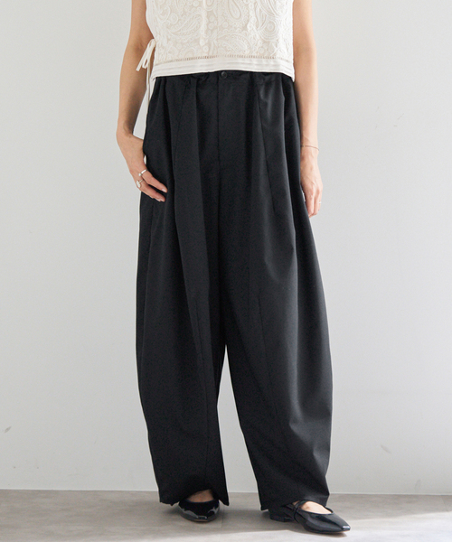 TW コクーンパンツ（スラックス）｜IENA（イエナ）のファッション通販