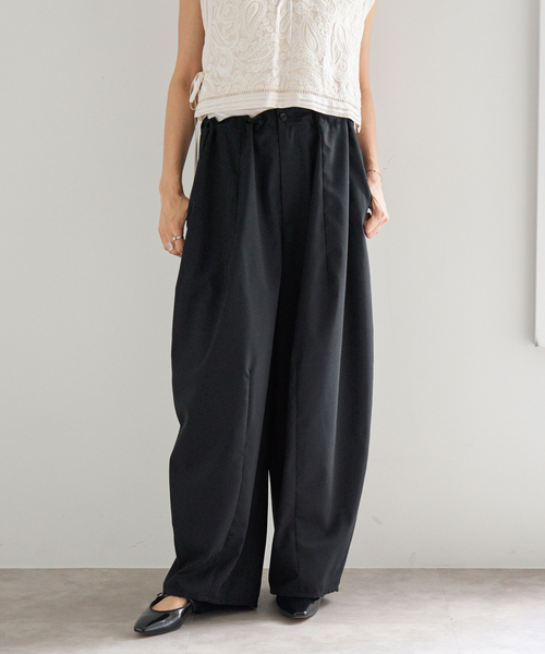 IENA TW コクーンパンツ イエナ IENA 《追加予約》TW コクーンパンツ （グレー