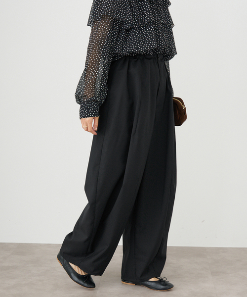 TW コクーンパンツ（スラックス）｜IENA（イエナ）のファッション通販