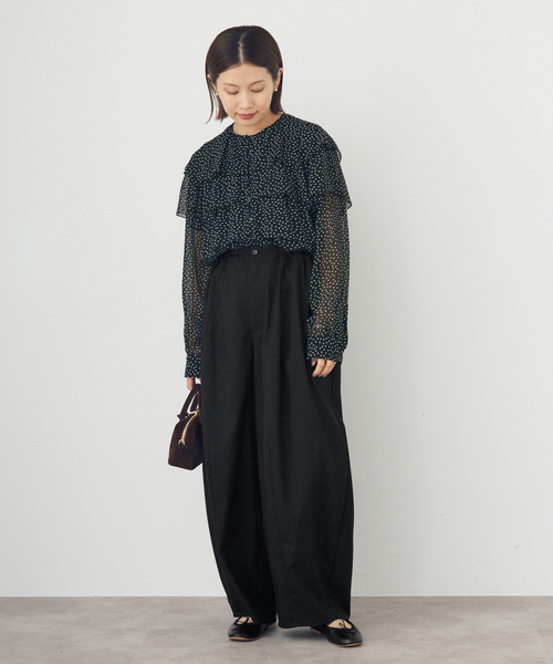 TW コクーンパンツ（スラックス）｜IENA（イエナ）のファッション通販