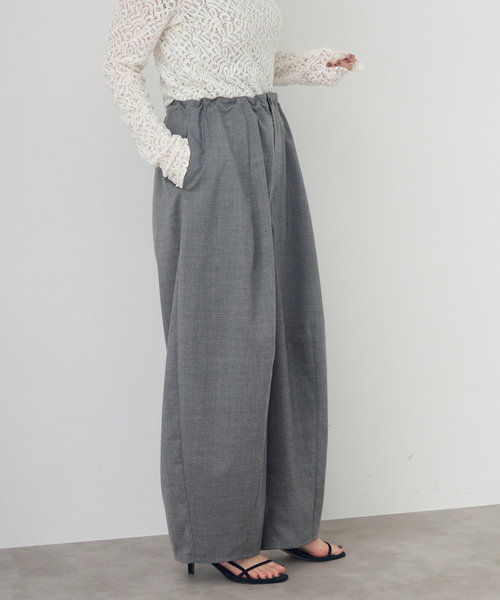 TW コクーンパンツ（スラックス）｜IENA（イエナ）のファッション通販