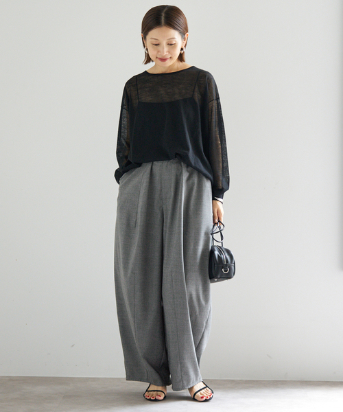TW コクーンパンツ（スラックス）｜IENA（イエナ）のファッション通販