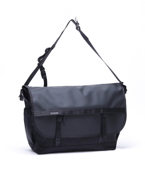 CHROME / クローム ］COURIER FLAP MSNGR 20L MTBK_MATT BLACK