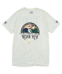 【USED】90’s “COLUMBIA CANAL RIVER FEST” アニマル Tシャツ USA製