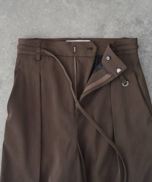 CODE A（コードエー）の「urban tailor wide trousers（その他パンツ・レディース・ブラック/ブラウン系・34/35/38/36）」の7枚目の写真