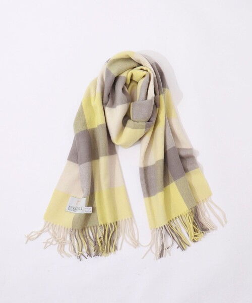 TWEED MILL（ツイードミル）の「【TWEEDMILL/ツィードミル】ラムズウールストール（ストール/ショール・レディース・イエロー系その他/ブルー系その他/パープル系その他・FREE）」の21枚目の写真