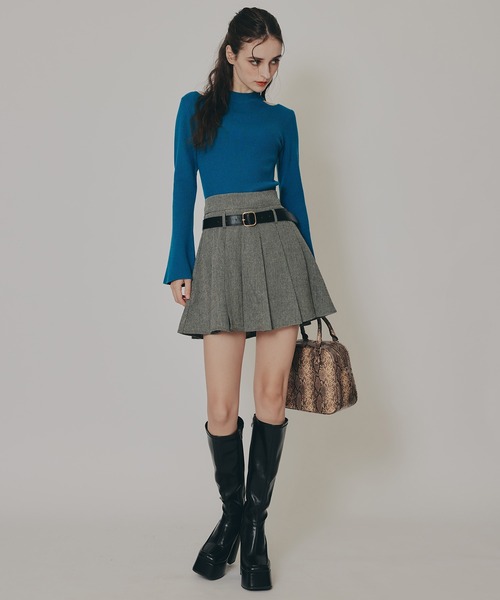 ローベルトプリーツミニスカート ローベルトプリーツミニスカート（スカート）｜REDYAZEL（レディアゼル