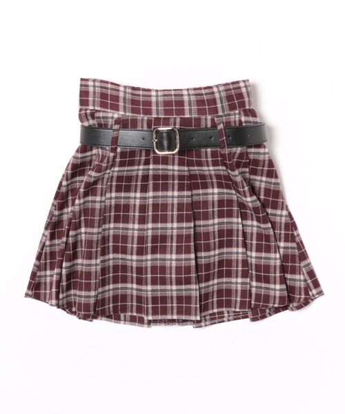 REDYAZEL（レディアゼル）の「ローベルトプリーツミニスカート（スカート・レディース・ブラウン系その他/ブラウン/レッド系その他/ブラック・MEDIUM/SMALL）」の15枚目の写真