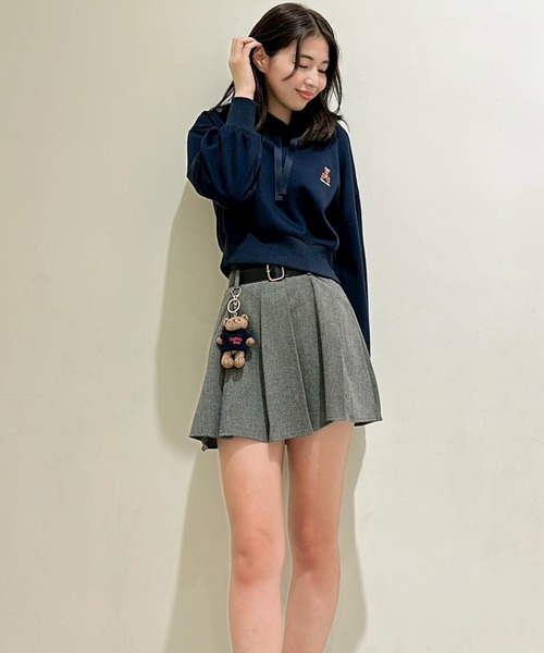 REDYAZEL（レディアゼル）の「ローベルトプリーツミニスカート（スカート・レディース・ブラウン系その他/ブラウン/レッド系その他/ブラック・MEDIUM/SMALL）」の14枚目の写真