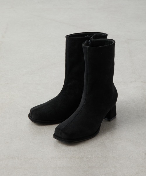 COLONY 2139（コロニートゥーワンスリーナイン）の「スエードライクブーツ（ブーツ・レディース・ベージュ/ブラック・MEDIUM/LARGE）」の14枚目の写真
