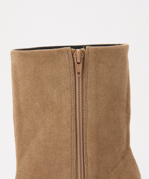 COLONY 2139（コロニートゥーワンスリーナイン）の「スエードライクブーツ（ブーツ・レディース・ベージュ/ブラック・MEDIUM/LARGE）」の11枚目の写真